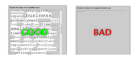 Good and bad code structure