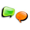chat bubbles of feedback