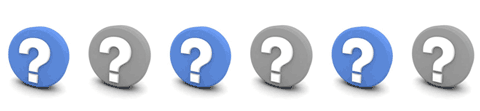question marks